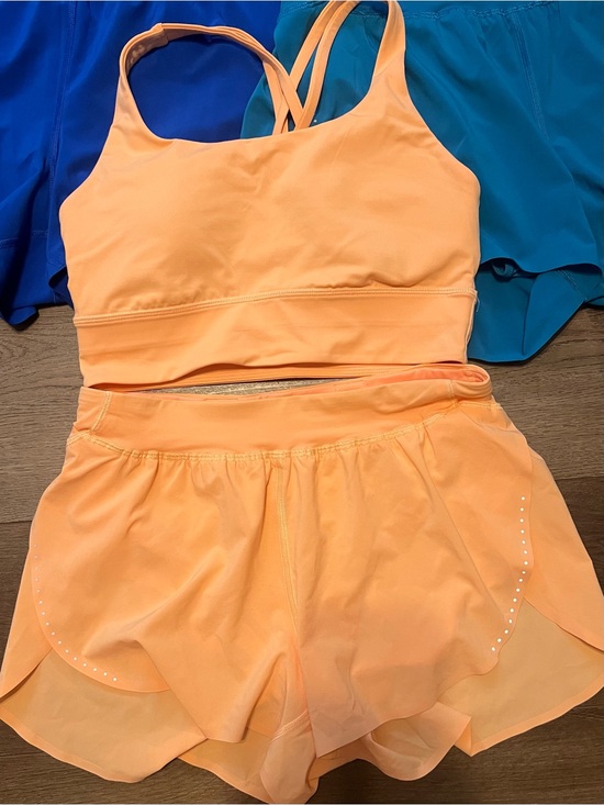 lululemon athletica Pants - Lululemon Fast and Free Shorts size small in Mango Dream